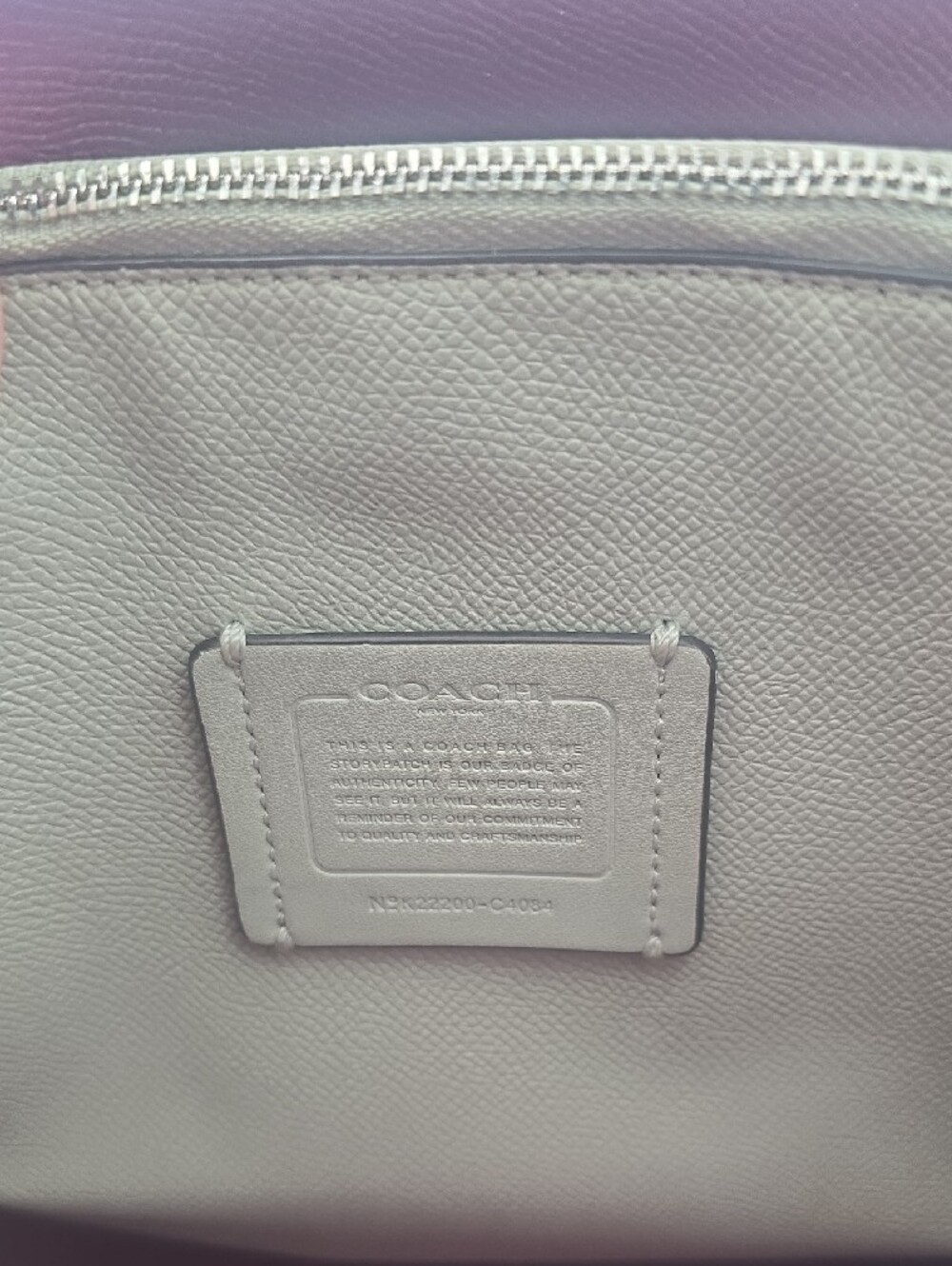 Coach Mollie 25 Ice Pink Leather Small Tote W/ Silver Hardware (EUC)π©Άππ©Ά - Picture 11 of 16